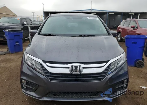 2019 Honda Odyssey Exl z USA, uszkodzony, nr VIN 5FNRL6H74KB069409
